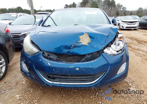 2013 Hyundai Elantra Gls from USA, damaged, VIN KMHDH4AE3DU980930